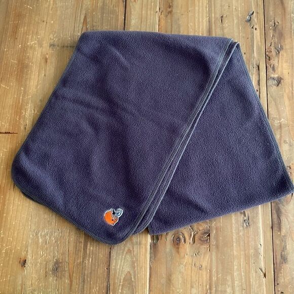Vintage Cleveland Browns Fleece Scarf Embroidered Logo Brown Unisex 45”x 9.5” - Picture 3 of 11